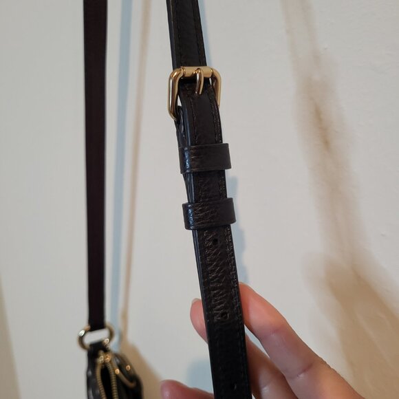 Coach Butterfly Print Leather Crossbody - Picture 5 of 14